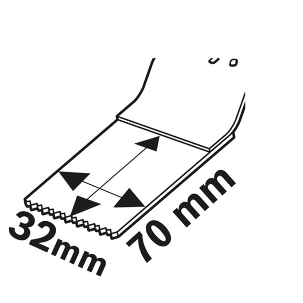 PRIBOR ZA VEČNAM. ORODJA BOSCH STARLOCK MAII 32 APT MULT KARBID POTOPNI ŽAGIN LIST