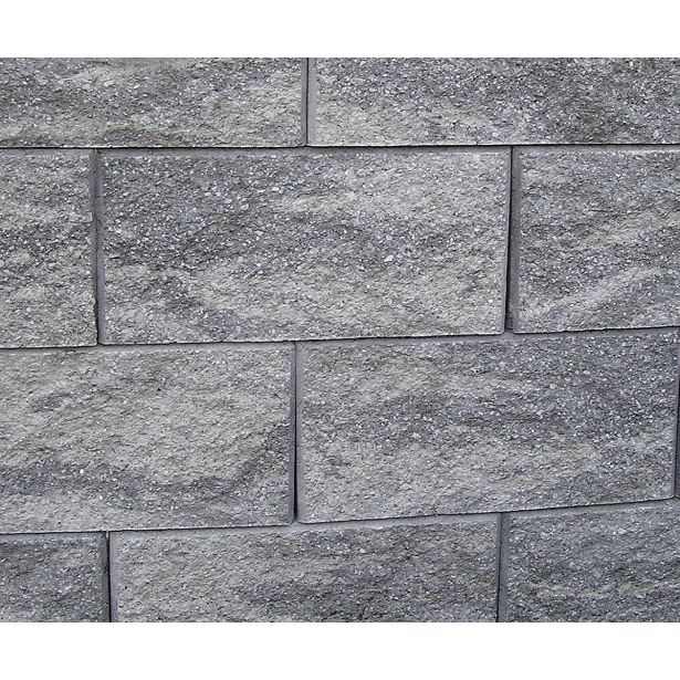 BETONSKI IZDELEK ZOBEC STEBER 4 STRANO LOMLJEN 280X280X190 MM SIVO-ČRN