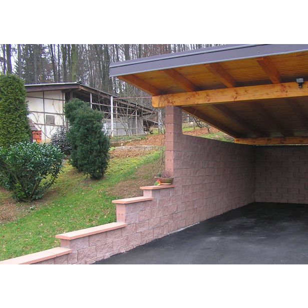 BETONSKI IZDELEK ZOBEC STEBER 4 STRANO LOMLJEN RJAV