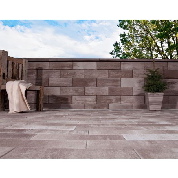 BETONSKI IZDELEK ZOBEC STEBER TIPO BELO-RJAV 280X280X170 MM