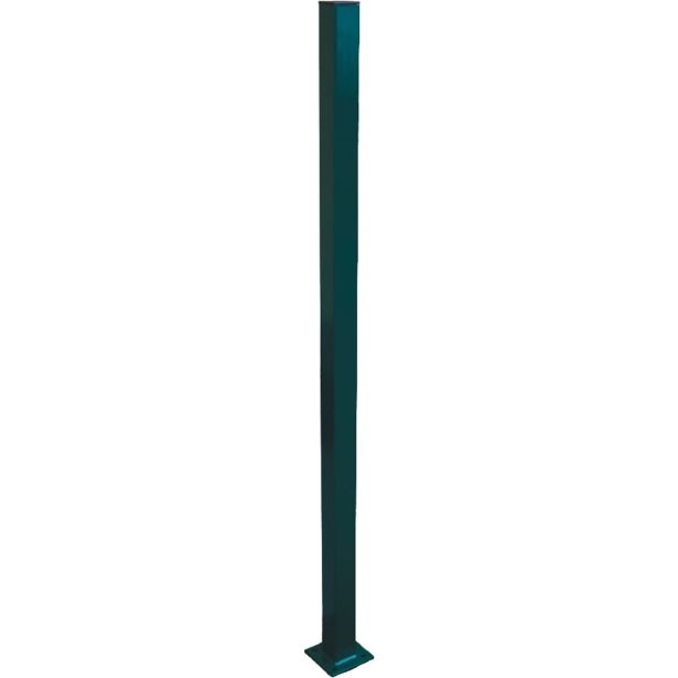 STEBER ZA OGRAJO RETA M 2030X50X50 MM ZELEN S PODSTAVKOM ZA BETON