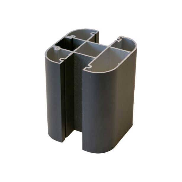 STEBRIČEK ZA WPC OGRAJO ALU 2000X80X80 MM