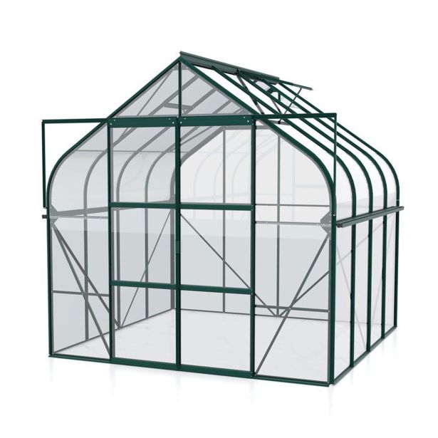 STEKLEN RASTLINJAK VITAVIA DIANA 6700 ESG 3MM SMARAGDNA 2.6X2.6M