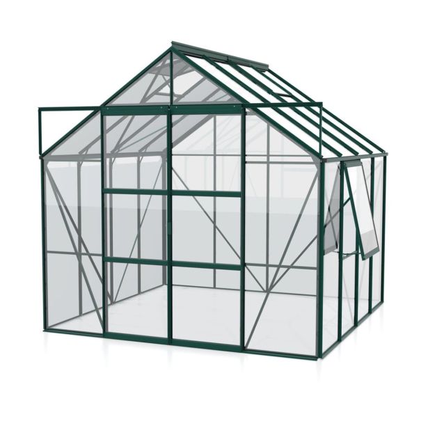 STEKLEN RASTLINJAK VITAVIA JUPITER 6700 ESG 3MM SMARAGDNA 2.6X2.6M