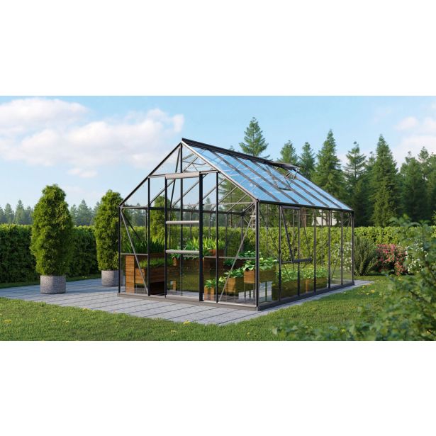 STEKLEN RASTLINJAK VITAVIA MERIDIAN 1 9900 ESG3MM ČRNA 2.6X3.8M
