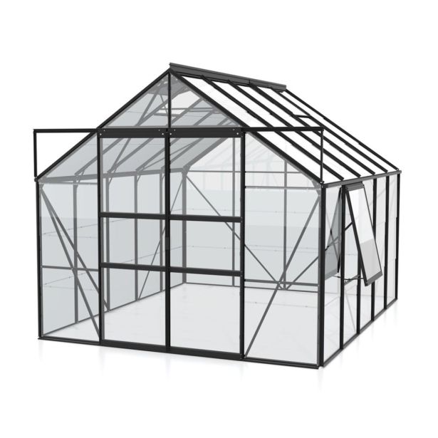 STEKLEN RASTLINJAK VITAVIA MERIDIAN 2 8300 ESG3MM ČRNA 2.6X3.2M