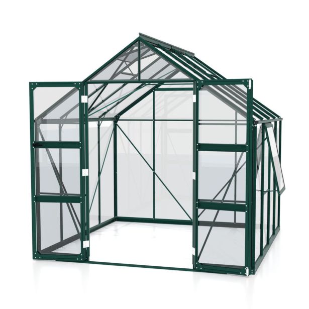 STEKLEN RASTLINJAK VITAVIA OLYMP 6700 ESG 3 MM SMARAGDNA 254X253X254