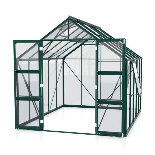 STEKLEN RASTLINJAK VITAVIA OLYMP 8300 ESG 3MM SMARAGDNA 254X257X324