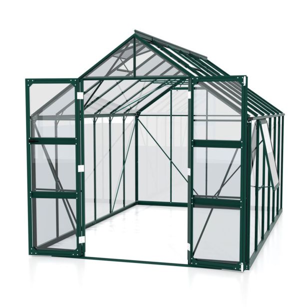 STEKLEN RASTLINJAK VITAVIA OLYMP 9900 ESG 3MM SMARAGDNA 254X257X386