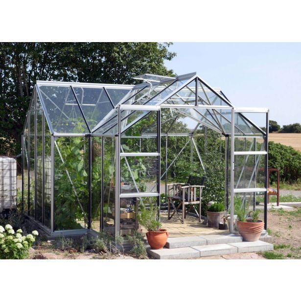 STEKLEN RASTLINJAK VITAVIA ORANŽERIJA SIRIUS ESG 3MM ALU 3.8X3.8M