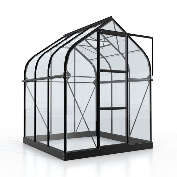 STEKLEN RASTLINJAK VITAVIA ORION 3800 ESG 3MM 2X2M ČRNA