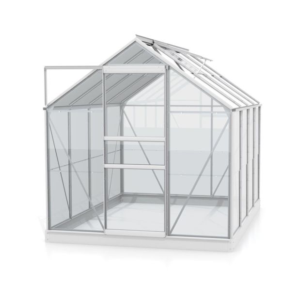 STEKLEN RASTLINJAK VITAVIA PLANET 5000 ESG 3MM, 1,95X2,57 ALU - RASTLINJAK+OKVIR ZA TEMELJ