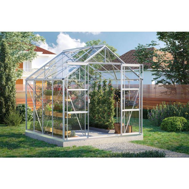 STEKLEN RASTLINJAK VITAVIA URAN 6700 ESG 3 MM ALUMINIJ 246X257X258
