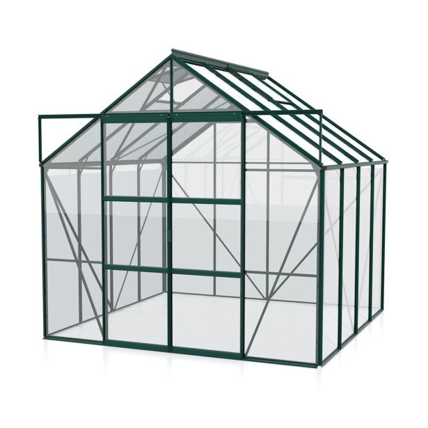 STEKLEN RASTLINJAK VITAVIA URAN 6700 ESG 3 MM SMARAGDNA 246X257X258