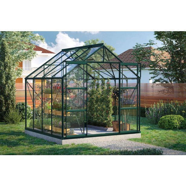 STEKLEN RASTLINJAK VITAVIA URAN 6700 ESG 3 MM SMARAGDNA 246X257X258