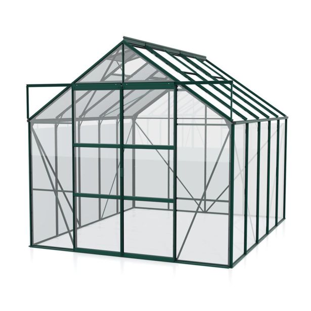 STEKLEN RASTLINJAK VITAVIA URAN 8300 ESG 3 MM SMARAGDNA 246X257X321
