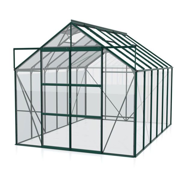 STEKLEN RASTLINJAK VITAVIA URAN 9900 ESG 3 MM SMARAGDNA 246X257X383