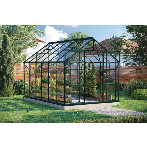 STEKLEN RASTLINJAK VITAVIA URAN 9900 ESG 3 MM SMARAGDNA 246X257X383