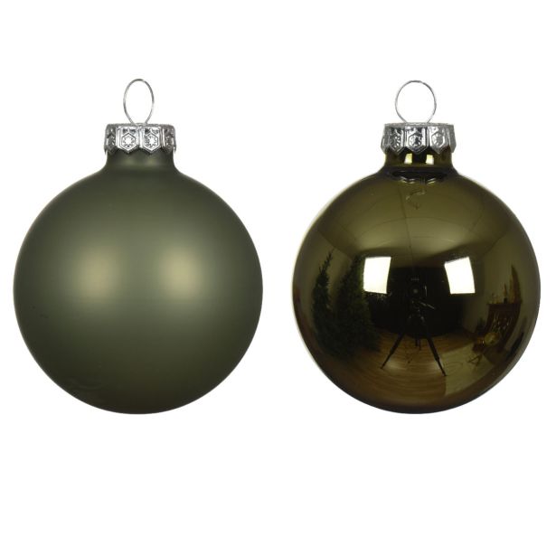 STEKLENA BUNKA DECORIS FI 8 CM, ROŽNARIN, 6/1 SIJOČA/MAT