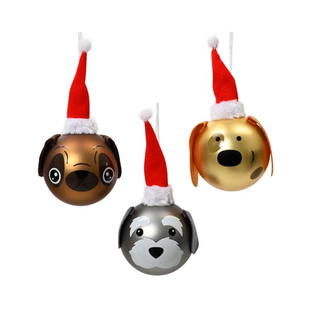 STEKLENA BUNKA DECORIS ŽIVALI FI 8 CM SORTIRANO