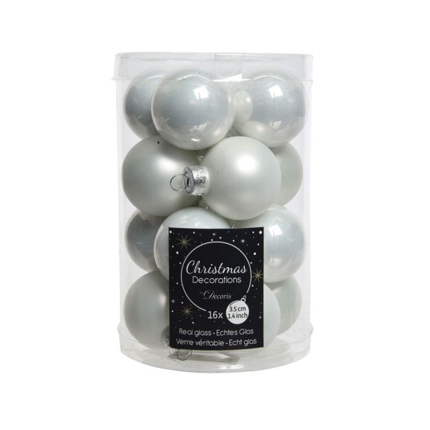 STEKLENA BUNKA FI 35MM 16/1 BELE