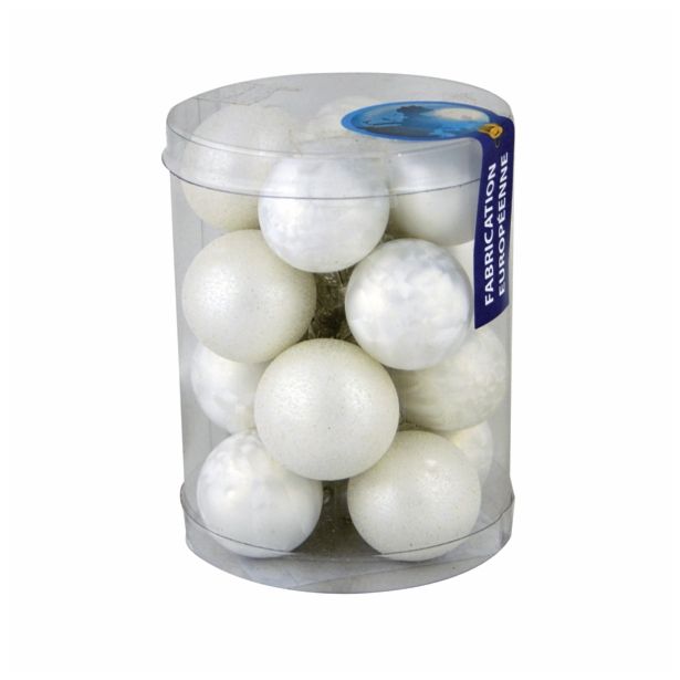 STEKLENA BUNKA GLOSSTYLE FI 30 MM 16/1 BEL