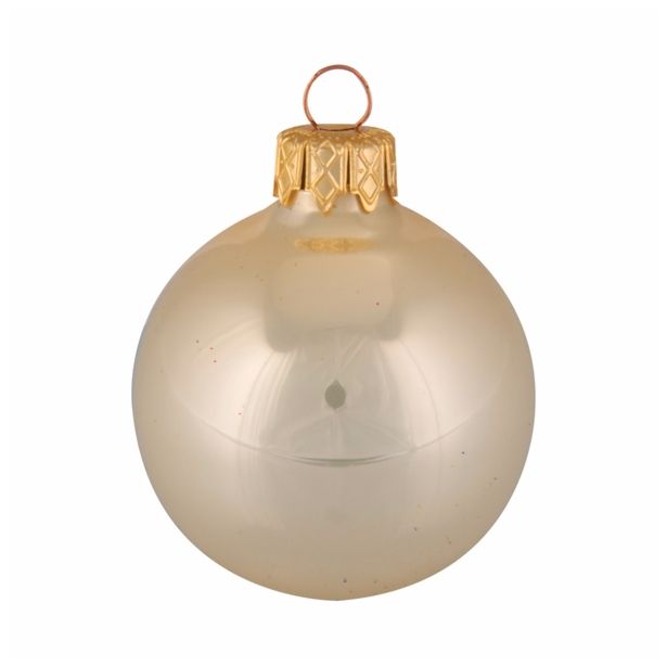 STEKLENA BUNKA GLOSSTYLE ZLATA FI 60 MM 8/1 + 3/1 DEKOR IN DEKOR ŠPICA