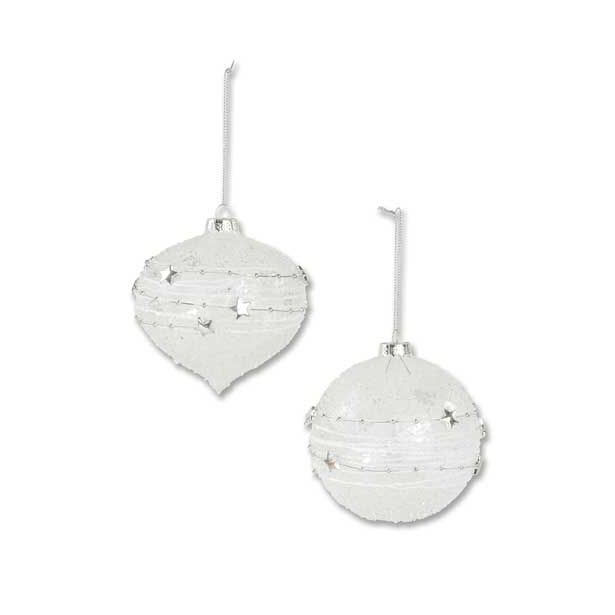 STEKLENA BUNKA R+W TRANSPARENT 100MM SORT. Z OKRASKOM V NOTRANJOSTI