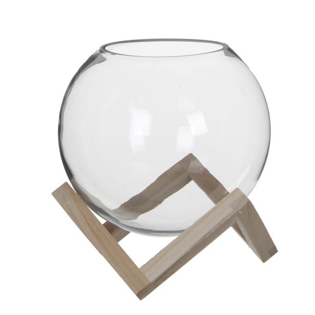 TOKIO KROGLA STEKLO - H28XD25CM