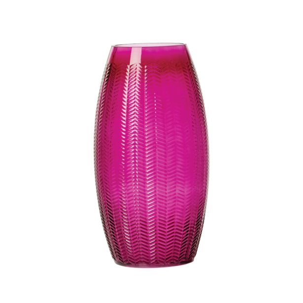 STEKLENA VAZA 25 CM VIOLA BOA