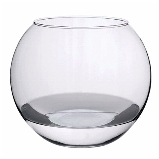 STEKLENA VAZA FLORA 21 CM