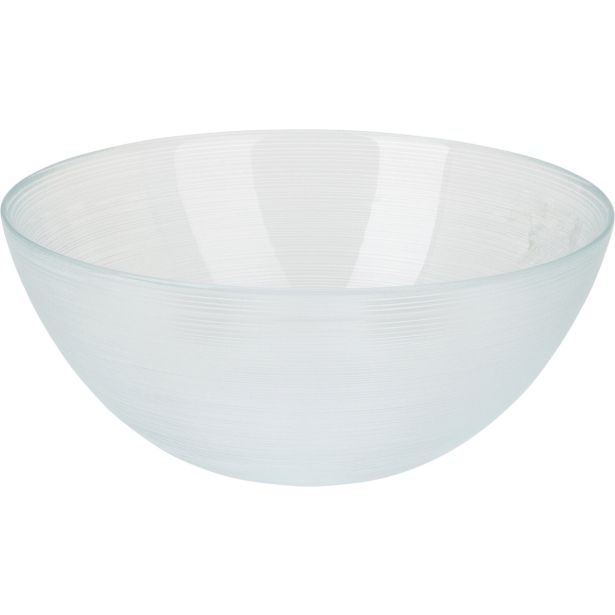 SERVIRNA SKLEDA EH STEKLENA, PROZORNA FI 28 CM