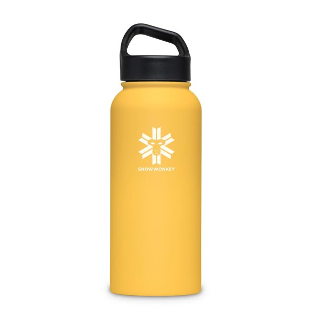 STEKLENICA, TERMO SNOW MONKEY TRAVELER 1L ORANŽNA