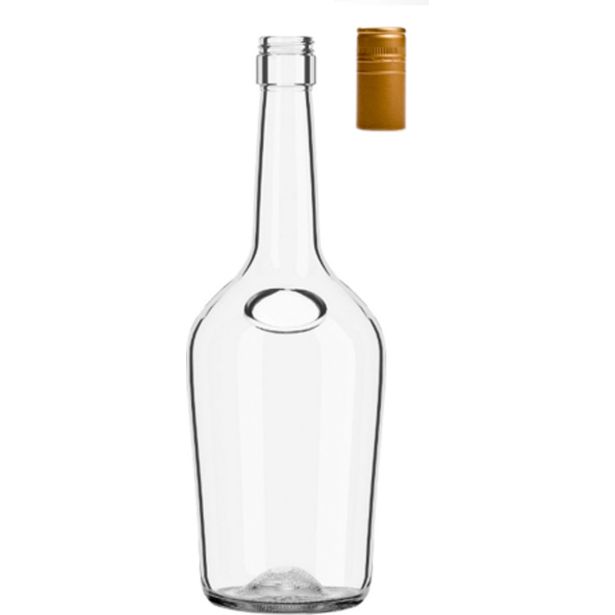 STEKLENICA ZA VLAGANJE VETRO BRANDY 700ML + ZAMAŠEK