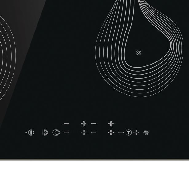 STEKLOKERAMIČNA PLOŠČA GORENJE ECT 646 KRB