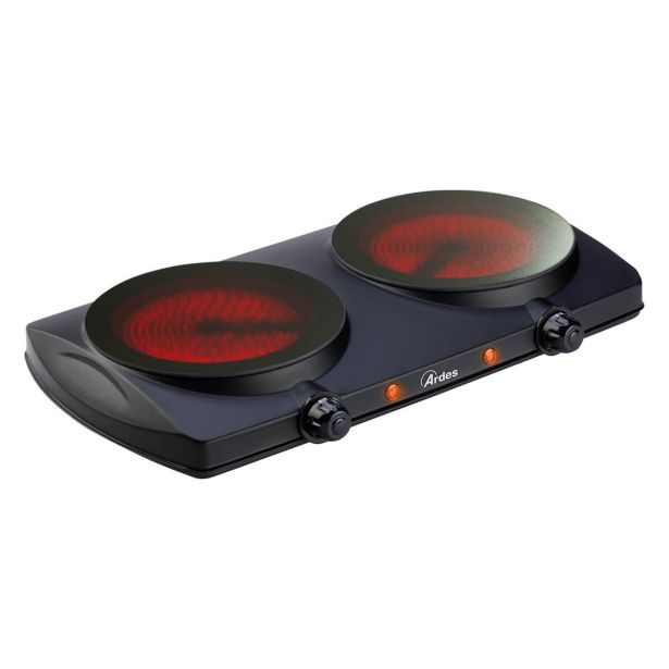 STEKLOKERAMIČNI KUHALNIK ARDES ARFOCE02 DVOJNI