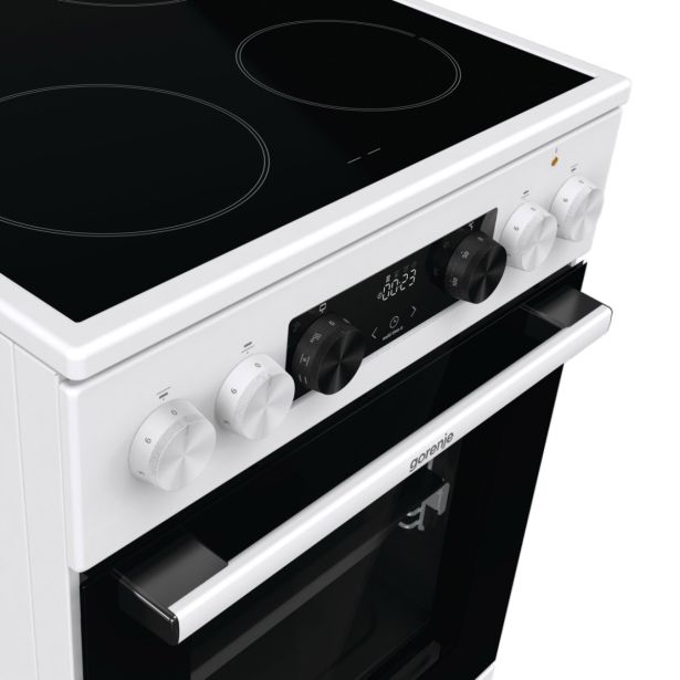 STEKLOKERAMIČNI ŠTEDILNIK GORENJE GEC5C42WG
