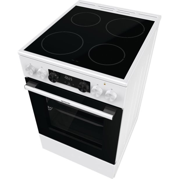STEKLOKERAMIČNI ŠTEDILNIK GORENJE GEC5C42WG