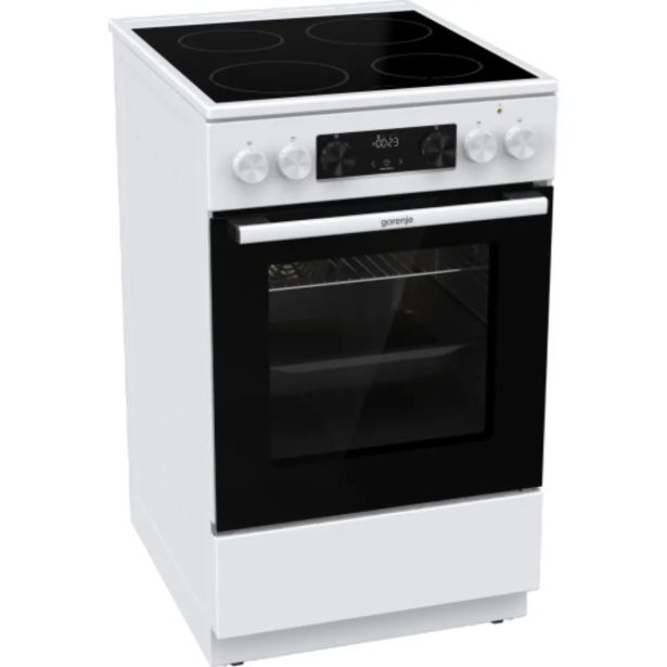STEKLOKERAMIČNI ŠTEDILNIK GORENJE GEC5C61WG