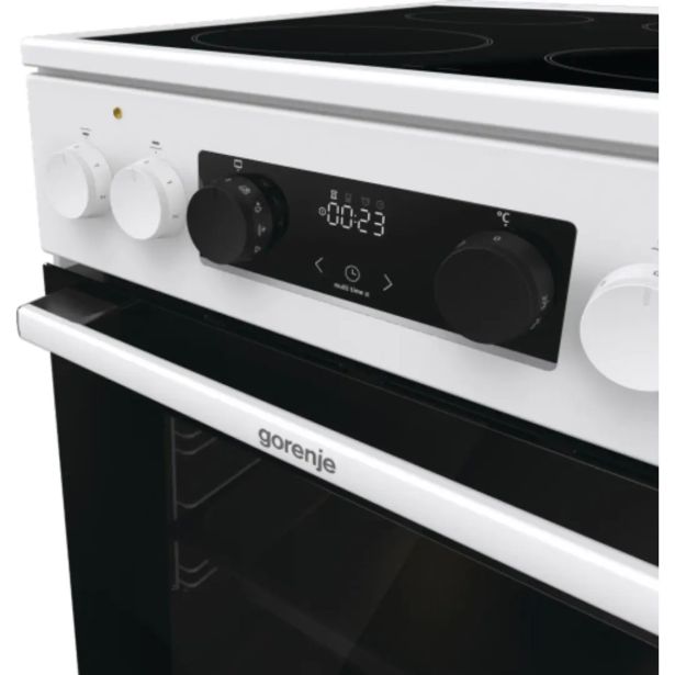 STEKLOKERAMIČNI ŠTEDILNIK GORENJE GEC5C61WG