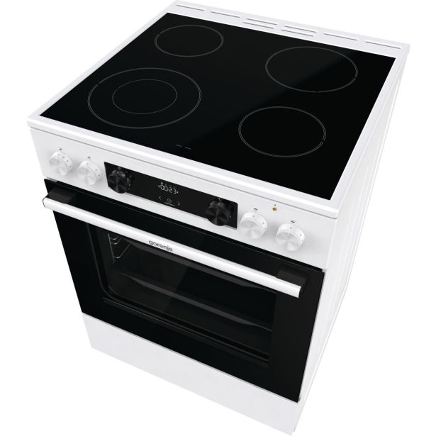 STEKLOKERAMIČNI ŠTEDILNIK GORENJE GECS6C70WC