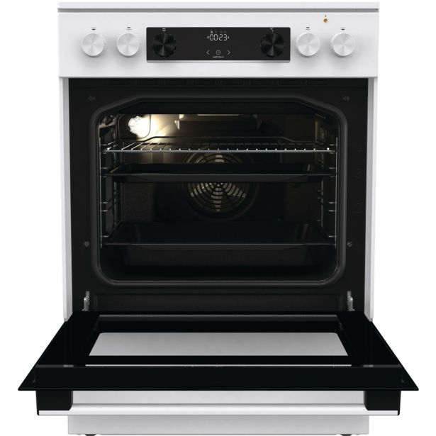 STEKLOKERAMIČNI ŠTEDILNIK GORENJE GECS6C70WC