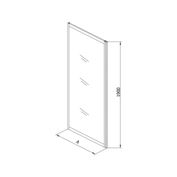 STENA KOLPA SAN TS 80/K NEW Q LINE H190 BELI PROFILI PROZORNO ST.