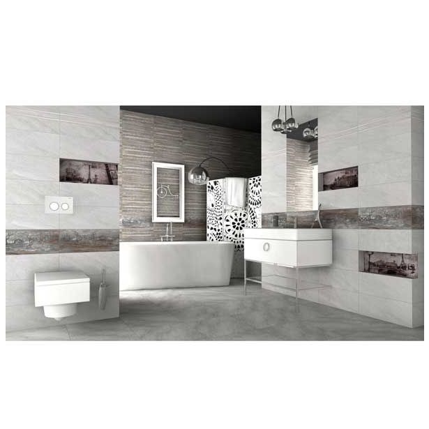 STENSKA PLOŠČICA CERAMICA KONSKIE TREVISO GREY 20X50, TREVISO