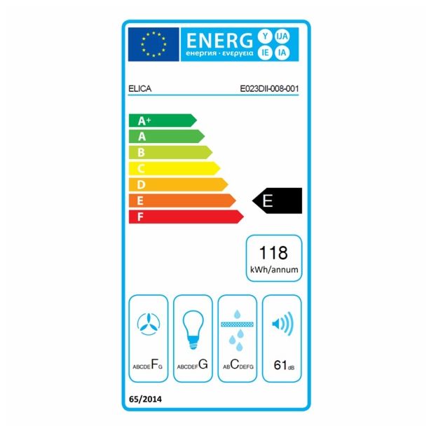 STENSKA KUHINJSKA NAPA ELICA MISSY IX/A/60
