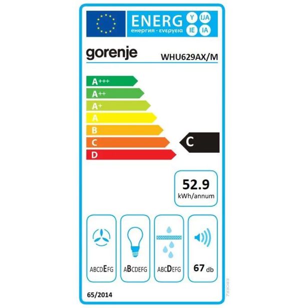 STENSKA KUHINJSKA NAPA GORENJE WHU629AX/M