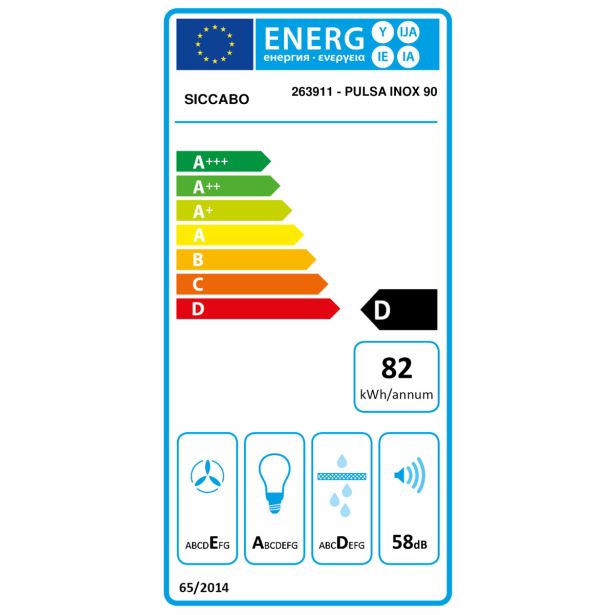 STENSKA KUHINJSKA NAPA SICCABO PULSA INOX 90