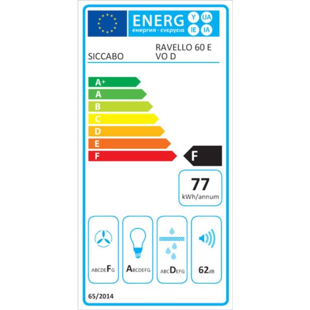 STENSKA KUHINJSKA NAPA SICCABO RAVELO 60 EVO D