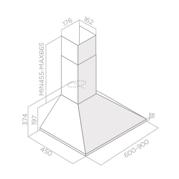 STENSKA KUHINJSKA NAPA TURBOAIR CERTOSA IX/A/60
