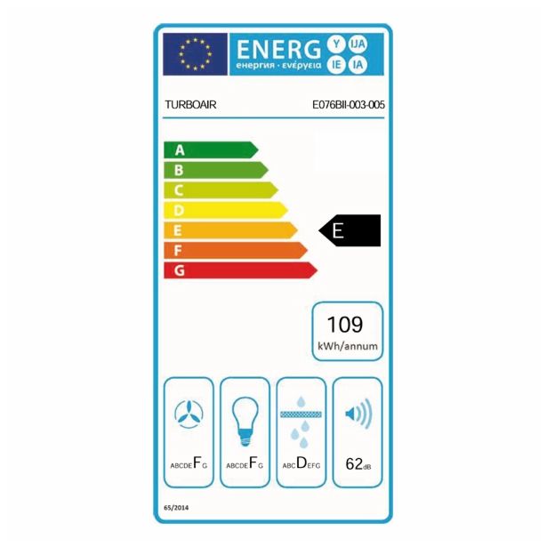 STENSKA KUHINJSKA NAPA TURBOAIR SEMPIONE IX/A/90